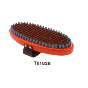 BROSSE OVALE A POILS MOYEN EN BRONZE SWIX