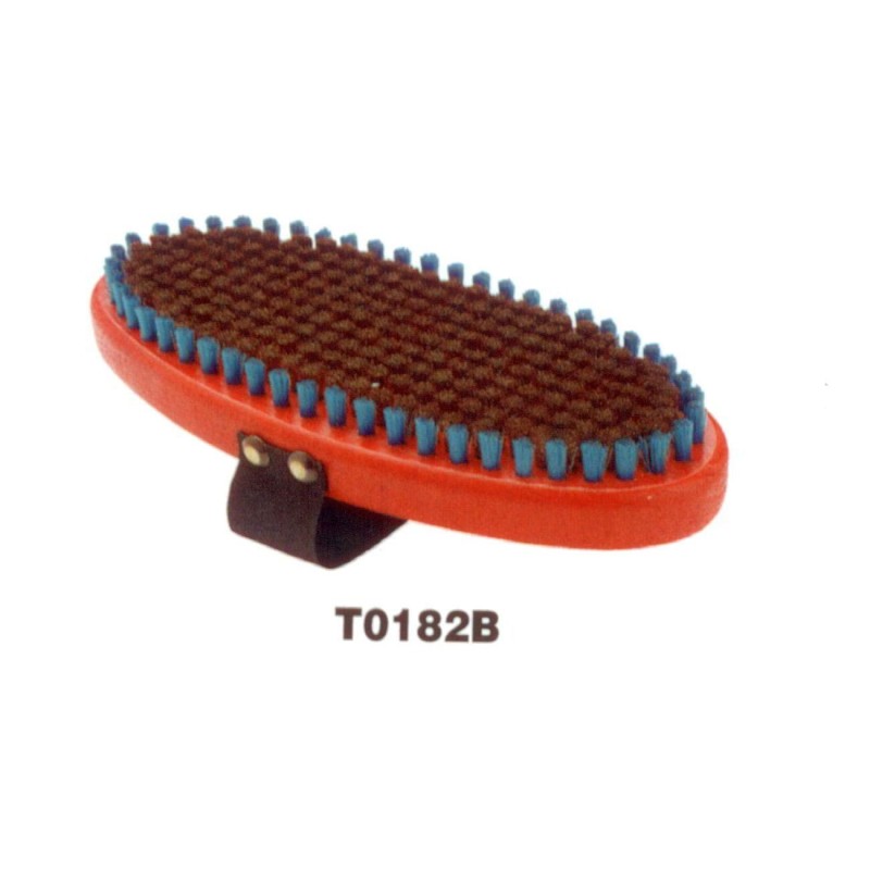BROSSE OVALE A POILS MOYEN EN BRONZE SWIX