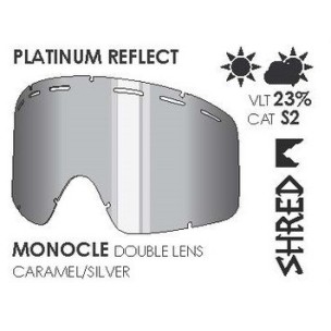 SHRED ECRAN MONOCLE DOUBLE PLATINIUM REFLECT