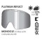 SHRED ECRAN MONOCLE DOUBLE PLATINIUM REFLECT
