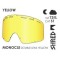 SHRED ECRAN DOUBLE MONOCLE JAUNE