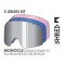 SHRED ECRAN MONOCLE  SIMPLE KIT 3  SILVER / BLUE / ROSE