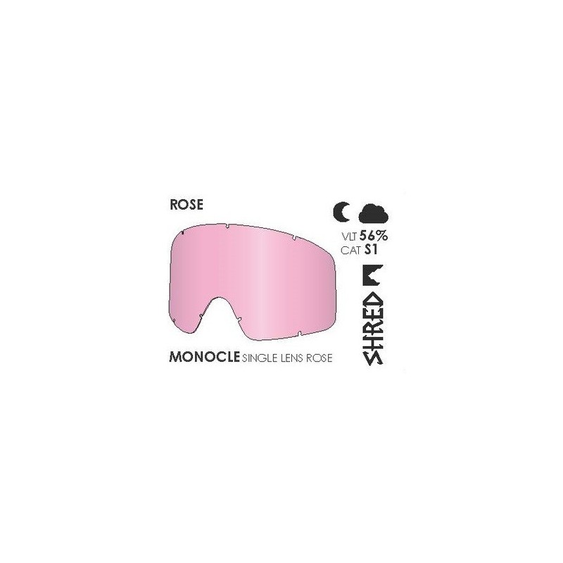 SHRED ECRAN MONOCLE  SIMPLE  ROSE