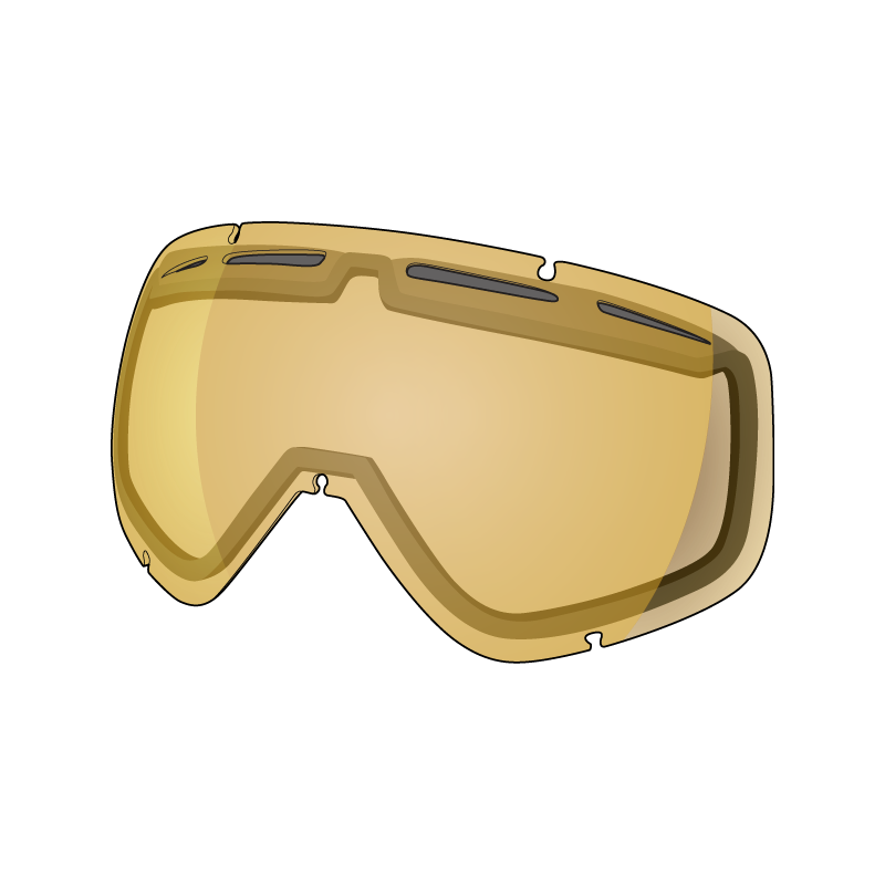 SHRED ECRAN HOYDEN DOUBLE CARAMEL CLEAR 