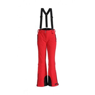 KILLTEC NATALYA SOFT SHELL PANTS FEMME ROUGE