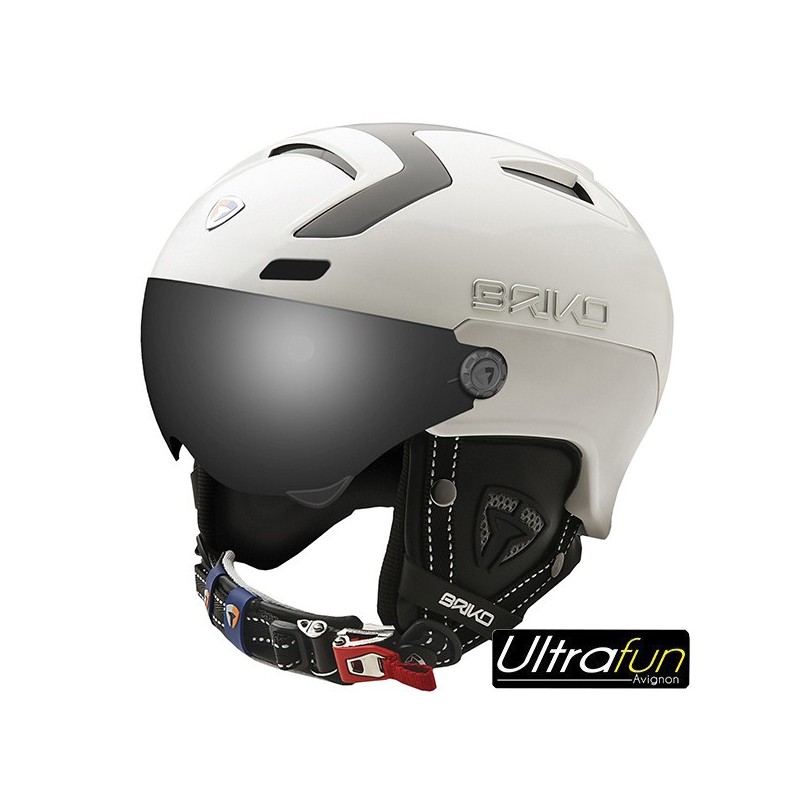 BRIKO STROMBOLI VISOR 1V BLANC