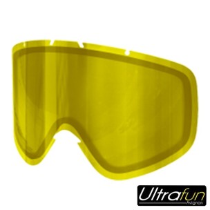 POC IRIS ECRAN DOUBLE CLEAR GOLD MIRROR