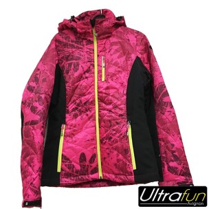 KILLTEC VESTE DE SKI FEMME MACA ALLOVER FUSHIA