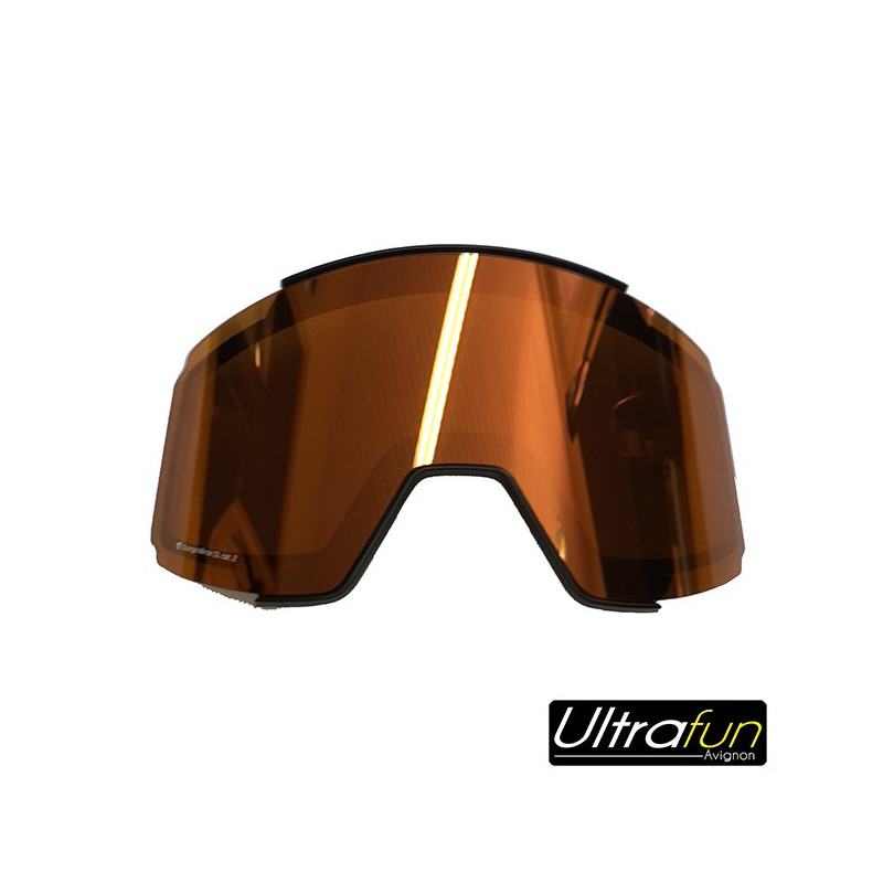 BRIKO LAVA 7.6 ECRAN DOUBLE MIROIR ORANGE Cat 2