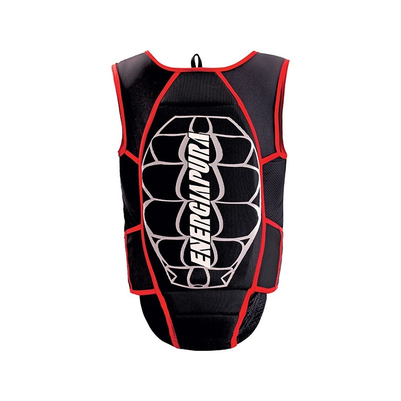 ENERGIAPURA DORSALE DE PROTECTION TURTLE ADULTE ROUGE