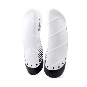 SHRED PROTEGE TIBIA BLACK/WHITE 42CM