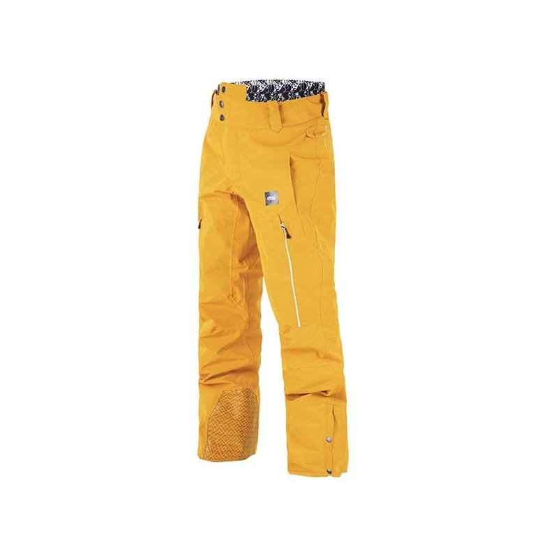 PICTURE PANTALON DE SKI OBJECT YELLOW