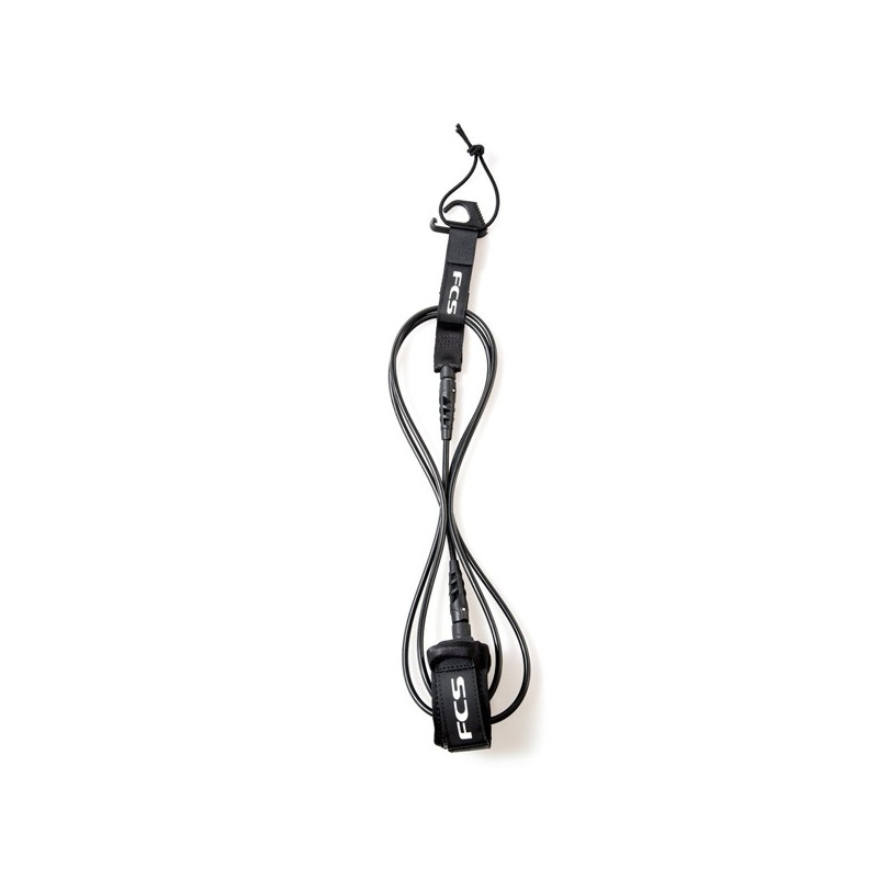 FCS COMPETITION LEASH ESSENTIAL 5' BLACK