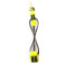 FCS REGULAR LEASH ESSENTIAL 7' FLURO GREEN