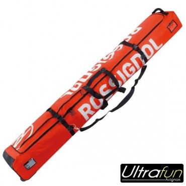 ROSSIGNOL HOUSSE A SKIBAG A ROULETTES 3/4PAIRES