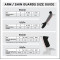 SHRED PROTECTION TIBIA CARBON RUST M 38CM