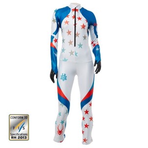 SPYDER COMBINAISON GS LIMITED EDITION LINDSEY VONN STARS FEMME