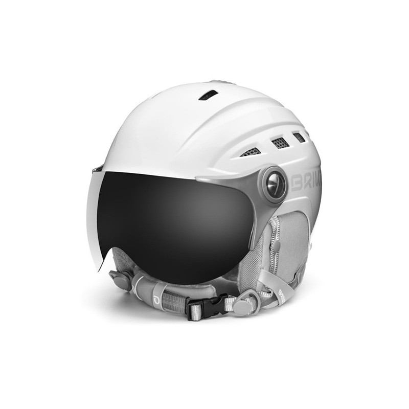 BRIKO CASQUE ZANTE VISOR BLANC PERLE