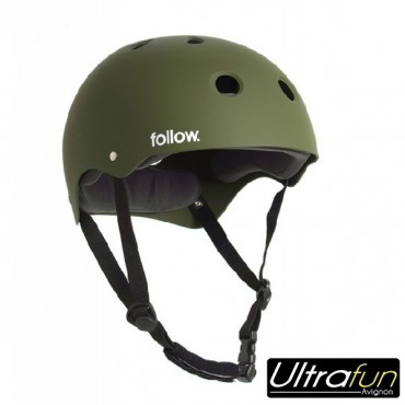 FOLLOW CASQUE WAKEBOARD SAFETY FIRST OLIVE