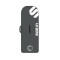 SIDE-ON HOUSSE WING 8 MM GRIS