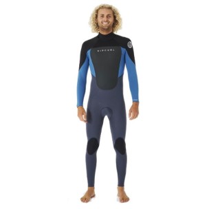RIP CURL OMEGA 4/3 BACK ZIP STEAMER INTEGRAL