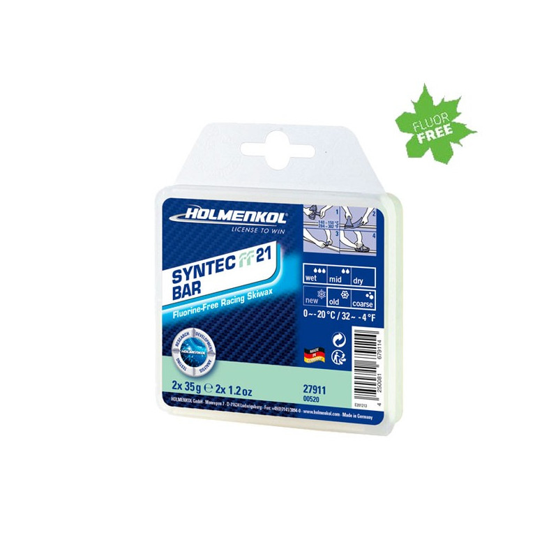 HOLMENKOL BASE SYNTEC FF21 2x35G (no fluor)
