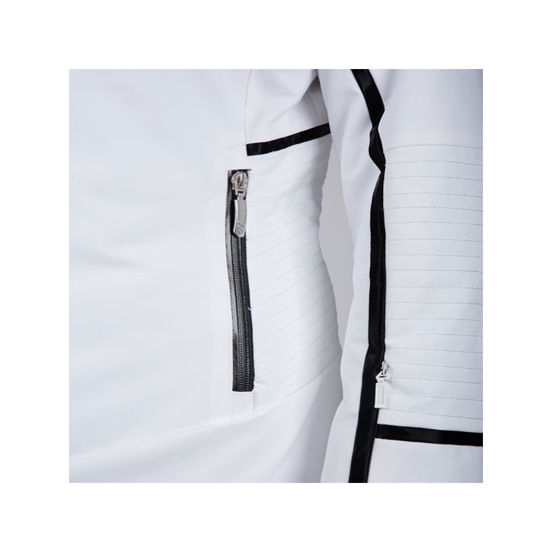 Veste Femme Ultralégère Matelassée Blanche - Taille M, Occasion Très Bon état, Imperméable