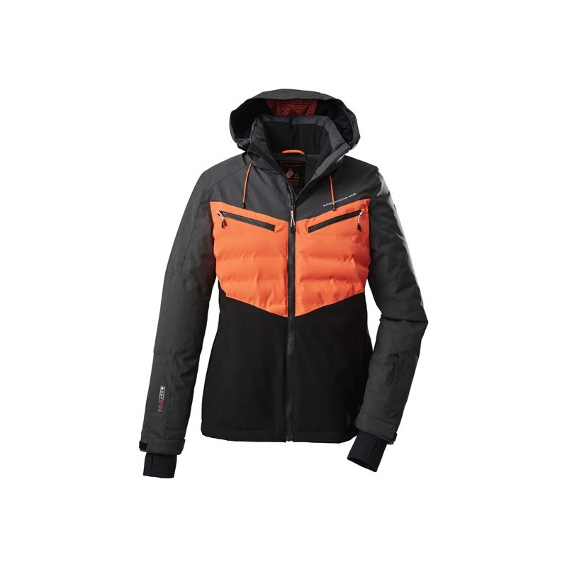KILLTEC VESTE DE SKI FEMME KSW 21 MELAGE ANTHRACITE