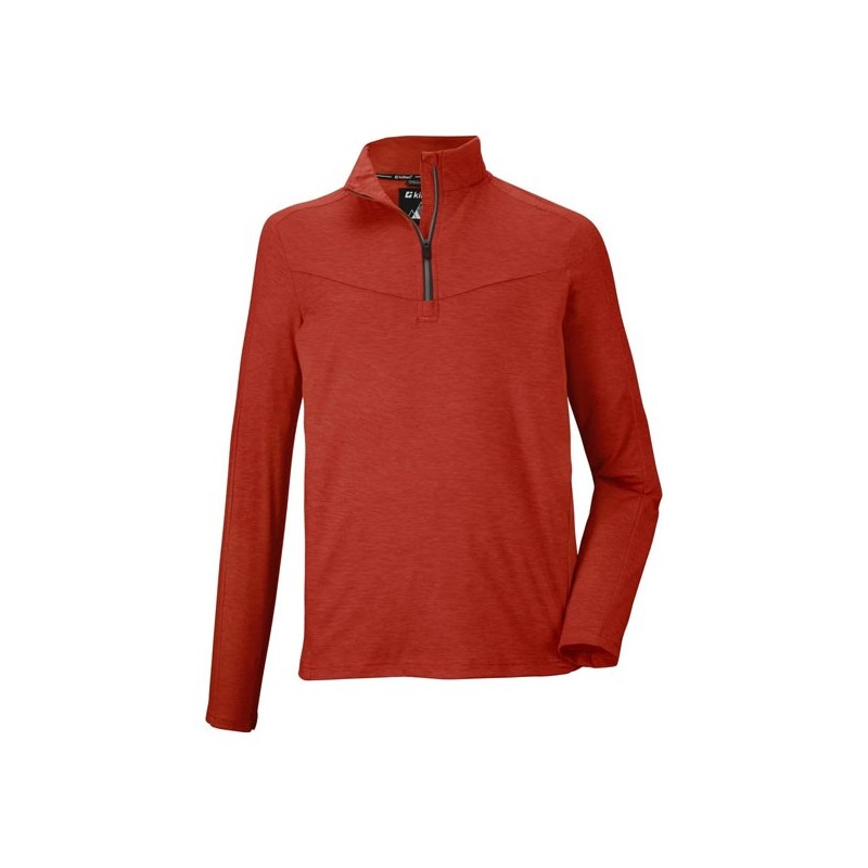 KILLTEC SOUS-PULL HOMME KSW 37 ORANGE SOMBRE