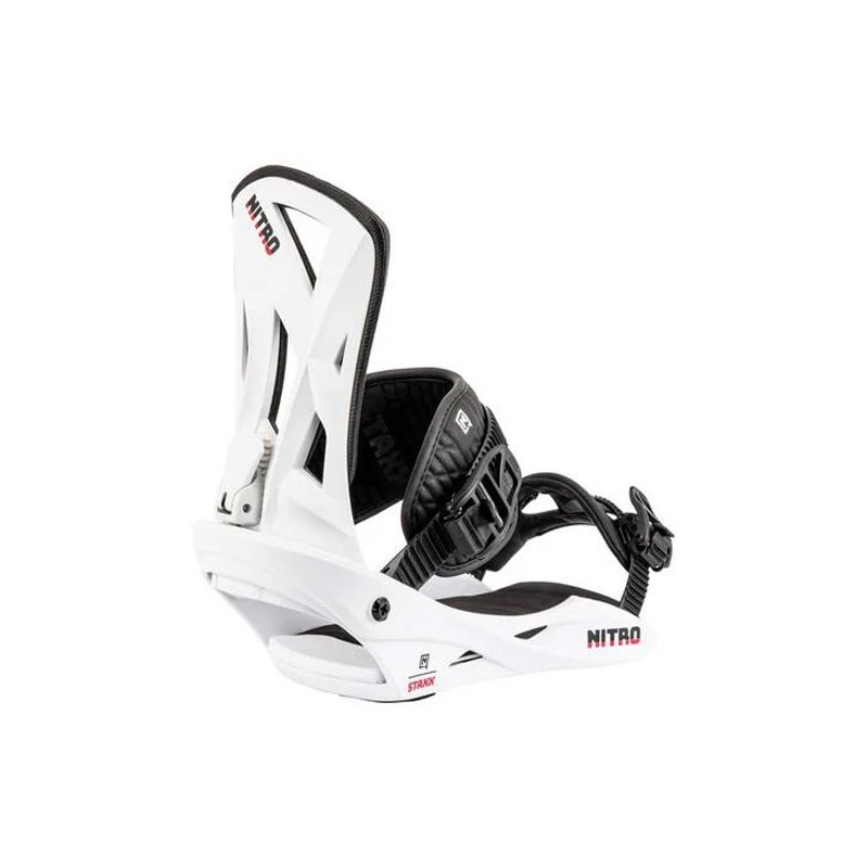 NITRO FIXATION SNOWBOARD STAXX BLANC