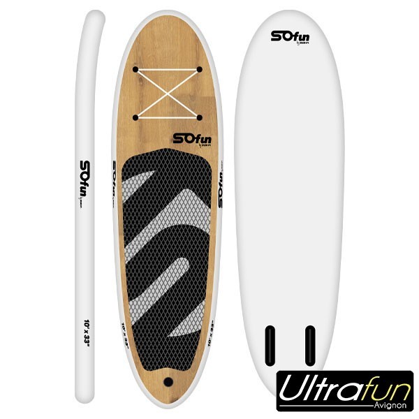 SIDE-ON PACK PADDLE GONFLABLE 10'0" iSUP