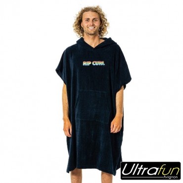 RIP CURL PONCHO A CAPUCHE WET AS NAVY