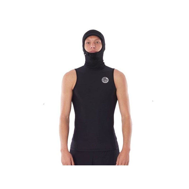 RIP CURL HAUT NEOPRENE 0.5MM FLASHBOMB A CAGOULE SANS MANCHES