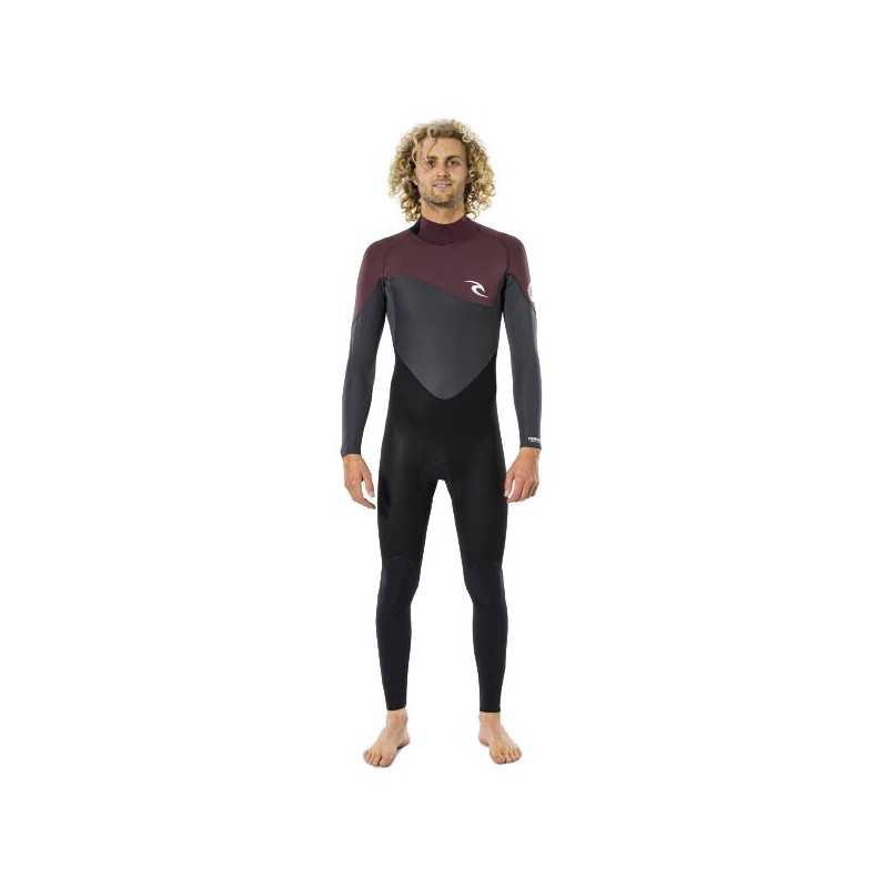 RIP CURL COMBINAISON OMEGA BACK ZIP 5/3 INTEGRAL