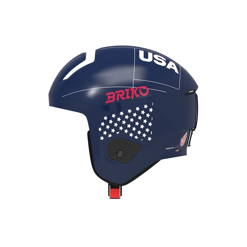 BRIKO CASQUE VULCANO 2.0 FIS USA BLEU