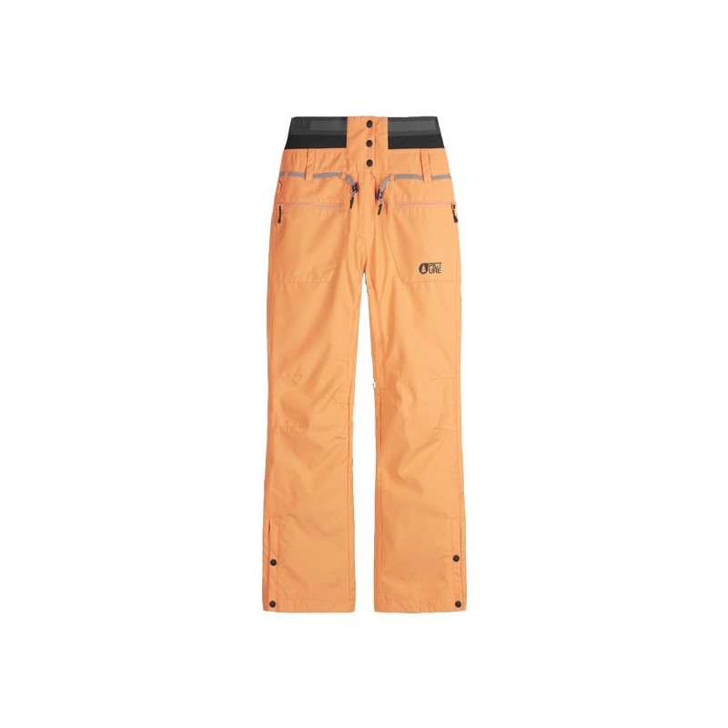 PICTURE PANTALON DE SKI FEMME TREVA TRANGERINE