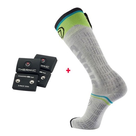 Sidas Chaussettes De Ski UltraFit LV – Compression Genoux Hautes, Faible Volume Pour Sensations Intenses