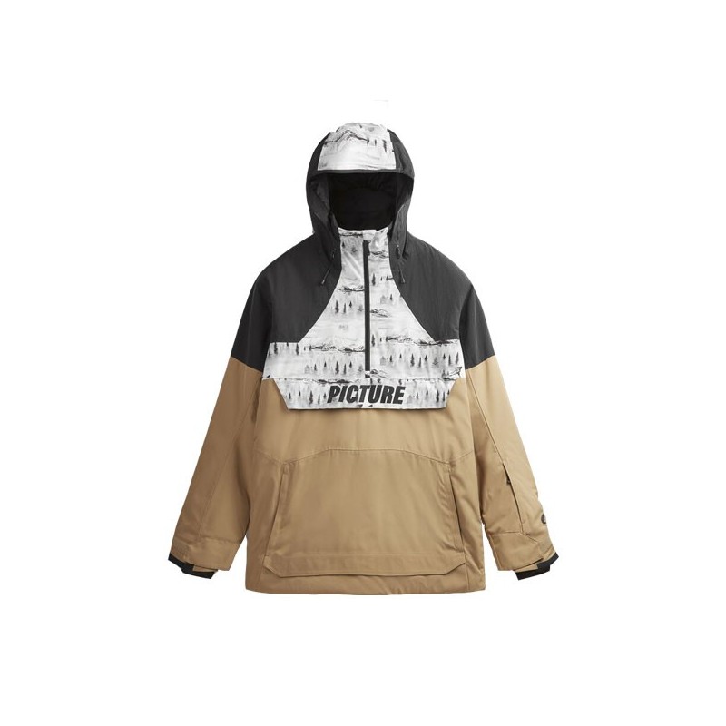 PICTURE VESTE DE SKI HOMME OCCAN TANNIN BLACK