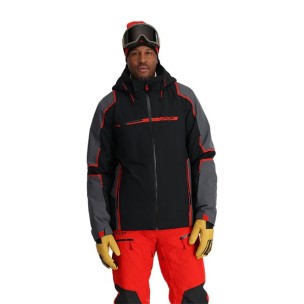 SPYDER VESTE TITAN NOIR/GRIS