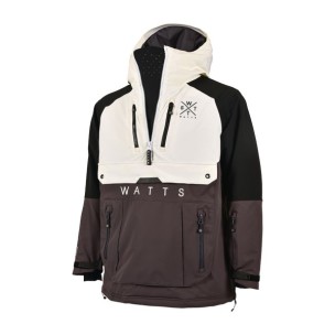 WATTS VESTE DE SKI HOMME JUMP NOIR/BLANC