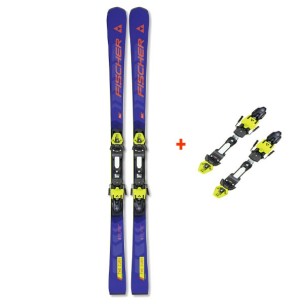 SKI FISCHER THE CURV M-PLATE + FIXATIONS RC4 Z13 FF