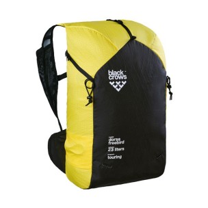BLACK CROWS SAC A DOS DORSA 23 LITRES NOIR/JAUNE