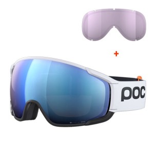 POC MASQUE ZONULA RACE BLANC/NOIR