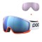 POC MASQUE ZONULA RACE BLANC/ORANGE
