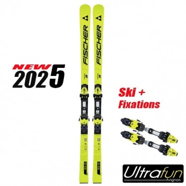 SKI FISCHER RC4 WORLDCUP FIS GEANT 30M + FIXATIONS RC4 Z 2025
