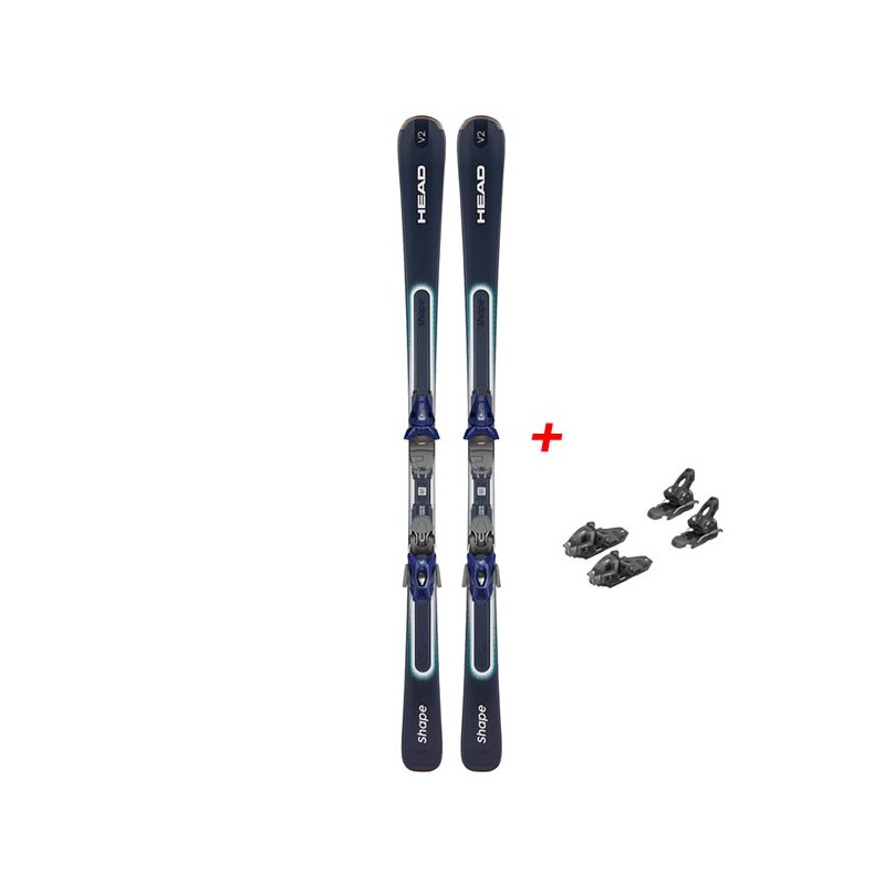 HEAD SKI SHAPE V2 + FIXATIONS PR11 GW