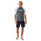RIP CURL T-SHIRT ANTI UV MANCHES LONGUES GRIS