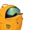 BLACK CROWS SAC NOIR DORSA 22 LITRES JAUNE MANGUE