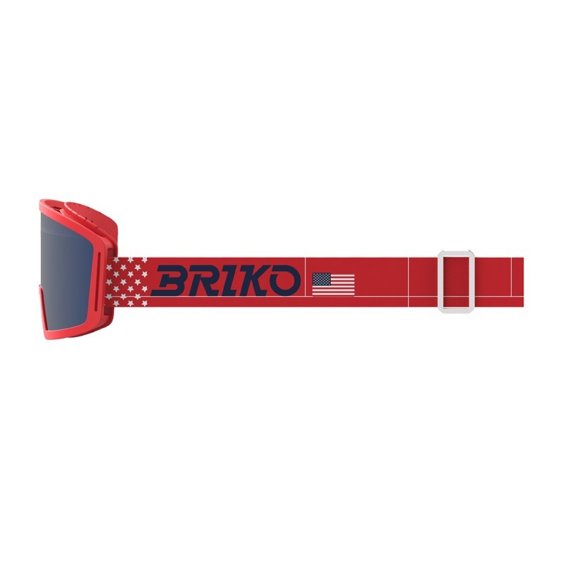 BRIKO MASQUE DE SKI FROSTBITE FRANCE ROUGE
