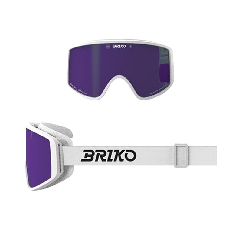 BRIKO MASQUE DE SKI PULSE BLANC